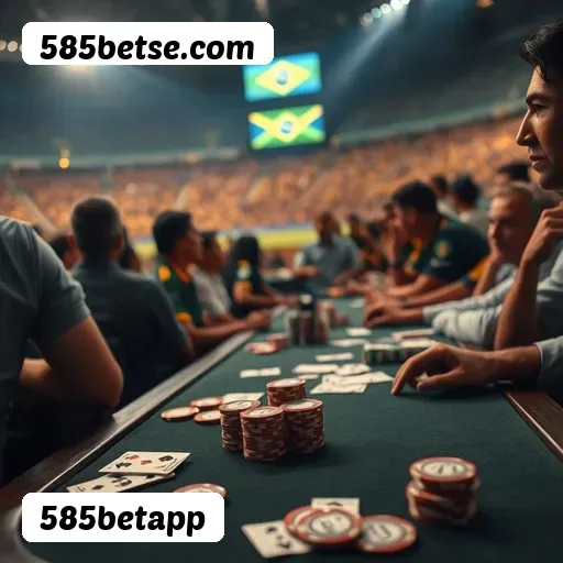 585betapp bônus R$5.000 + 500 giros - Rollover 35x, prazo 30 dias, 38% taxa conversão